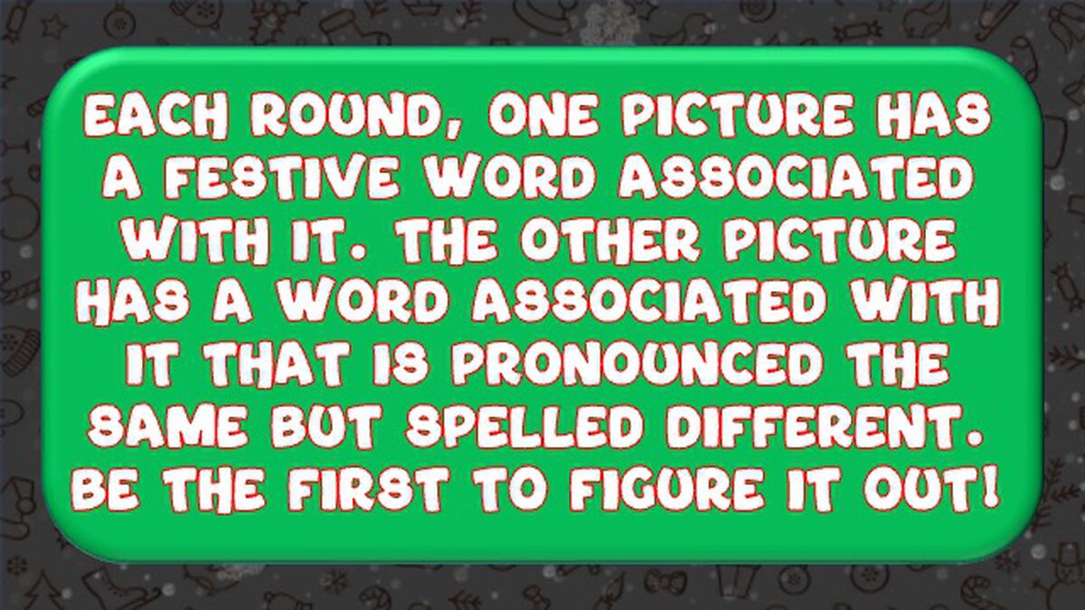 Holiday Homonym Hieroglyphs image number null